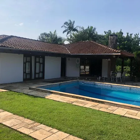Casa De Campo No Centro De Pomerode Exterior foto