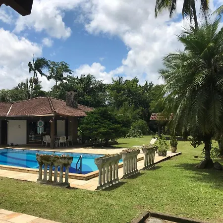 Casa De Campo No Centro De Pomerode Exterior foto