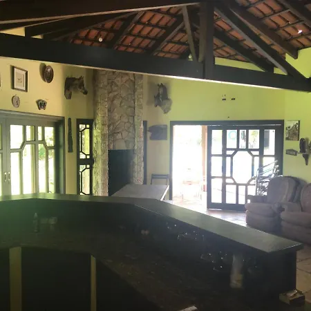 Casa De Campo No Centro De Pomerode Exterior foto