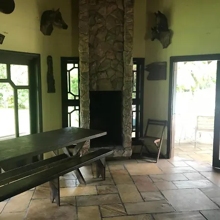 Casa De Campo No Centro De Pomerode Exterior foto